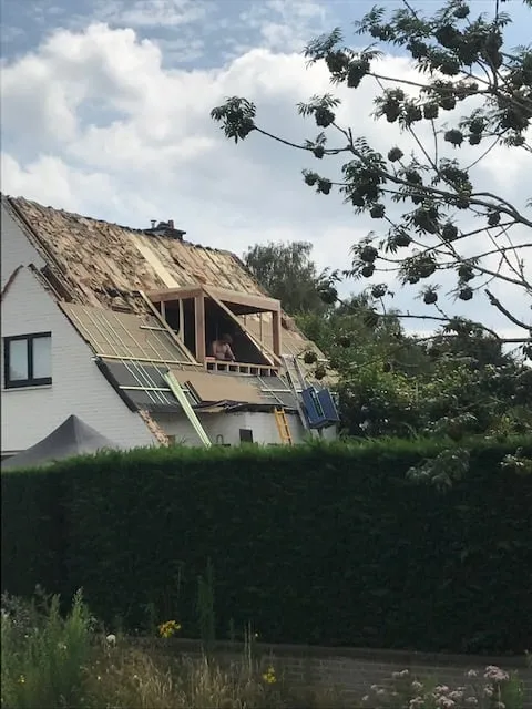 vernieuwing dak en dakkapel door dakwerker Berten Vlerick